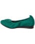 Arche Ninaya Leather Flat Women's Green 42