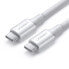 Фото #1 товара Kabel przewód USB-C 5A szybkie ładowanie PD QC 2m biały