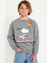 Фото #1 товара Peanuts™ Gender-Neutral Crew-Neck Sweatshirt for Kids