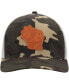 Men's Camo Wisconsin Icon Woodland State Patch Trucker Snapback Hat