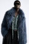 Фото #6 товара Faux fur coat - limited edition