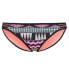 Фото #1 товара Seafolly Future Tribe Womens Multi Color Coral Swim Hipster Bikini Bottom Size 4