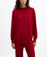 Фото #1 товара Women's Round-Neck Knitted Sweater