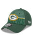 Фото #1 товара Men's Green Green Bay Packers 2023 NFL Training Camp 9FORTY Adjustable Hat