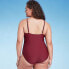 Women's Shirred Balconette Underwire One Piece Swimsuit - Shade & Shore