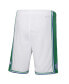 Big Boys White Dallas Mavericks 2021/22 City Edition Courtside Swingman Shorts