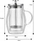 Klausberg ZAPARZACZ DO KAWY/HERBATY 0,35L FRENCH PRESS KLAUSBERG KB-7682 - фото #5