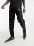 Фото #1 товара Hummel logo cotton joggers in black
