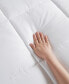 Фото #6 товара Winfield Cotton Percale Luxury Down Alternative Comforter, Twin/Twin XL