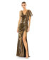 ფოტო #1 პროდუქტის Women's Ienna Asymmetrical Draped Trumpet Gown