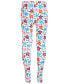 ფოტო #2 პროდუქტის Girls Tossed Bouquet Printed Leggings, Created for Macy's