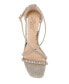 ფოტო #4 პროდუქტის Women's Adelynn Crisscross Strap Wedge Evening Sandals