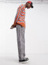 Фото #4 товара Reclaimed Vintage fluffy unisex jumper in stripe