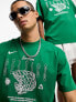 Фото #5 товара Nike Basketball NBA Boston Celtics unisex net graphic t-shirt in clover green