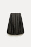 Zw collection voluminous jacquard skirt