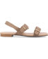 ფოტო #2 პროდუქტის Women's Twylah Buckle Flat Sandals