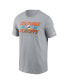 Фото #3 товара Men's Gray Miami Dolphins 2023 NFL Playoffs Iconic T-shirt