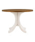 Фото #3 товара Mid-Century Solid Wood Round Dining Table For Small Places, Table