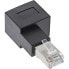 Фото #8 товара InLine patch cord adapter Cat.6A - RJ45 male / female - angled 90° to the right