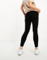 Фото #3 товара Mamalicious Maternity jegging with over the bump band in black