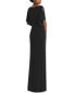 Фото #2 товара Dessy Collection Faux Wrap Split Sleeve Maxi Dress Women's L