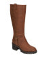 Фото #1 товара Women's Lorielle Lug Sole Wide Calf Tall Boots