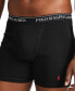 ფოტო #7 პროდუქტის Men's 3-Pack Big & Tall Cotton Boxer Briefs