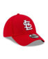 Фото #4 товара Men's Red St. Louis Cardinals Classic 39THIRTY Flex Hat