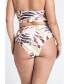 ფოტო #2 პროდუქტის Plus Size Belted Bikini Bottom