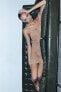 Фото #11 товара Короткое платье-комбинация ZARA