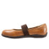 Фото #4 товара Softwalk High Point Womens Brown Extra Narrow Mary Jane Flats Shoes