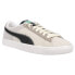 Puma Suede Vtg Blocked Lace Up Mens White Sneakers Casual Shoes 383780-02