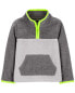 Toddler Quarter-Zip Microfleece Pullover 3T