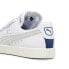 Фото #5 товара Puma Clyde Q3 Rhuigi 39330501 Mens White Leather Lifestyle Sneakers Shoes