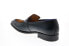 Фото #11 товара Carrucci KS478-120SC Mens Blue Leather Loafers & Slip Ons Penny Shoes