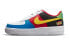 Кеды Nike Air Force 1 Low UNO GS 低帮 - сине-бело-красные 35.5 - фото #2