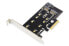 Фото #2 товара DIGITUS M.2 NGFF / NVMe SSD PCI Express 3.0 (x4) Add-On Card