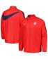 Фото #1 товара Men's Red USMNT 2023 Academy AWF Raglan Full-Zip Jacket