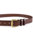 Фото #7 товара Men's Burnished-Edge Belt, Created for Macy's