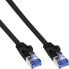 Фото #2 товара InLine Flat Patch Cable U/FTP Cat.6A black 10m