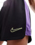 Nike Football Academy 23 shorts in black and purple