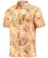 Фото #2 товара Men's Tennessee Orange Tennessee Volunteers Vintage-Like Floral Button-Up Shirt