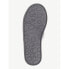 Фото #5 товара Joyspun Slide Slippers Women's 8 Gray 100% Polyester Quilted Velvet Single Band