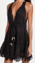 Ramy Brook 281168 Women's Vilma Swim Cover-Up Dress Black, Size Medium