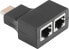 Фото #1 товара System przekazu sygnału AV Cabletech Przedłużacz extender Cabletech ZLA0798 HDMI / 2x RJ45 max 30m
