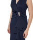 ფოტო #4 პროდუქტის Women's Scuba Cascade Ruffle Gown