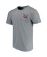 Фото #3 товара Men's Gray Mississippi State Bulldogs Phrase Local Comfort Color T-shirt