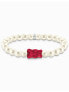 Thomas Sabo A2154-017-10-L15 Goldbears Pearl Bracelet red 15 cm