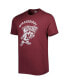 ფოტო #3 პროდუქტის Men's Maroon Mississippi State Bulldogs Premier Franklin T-shirt