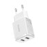 Фото #7 товара Mała ładowarka sieciowa Compact 2x USB 10.5W biały
